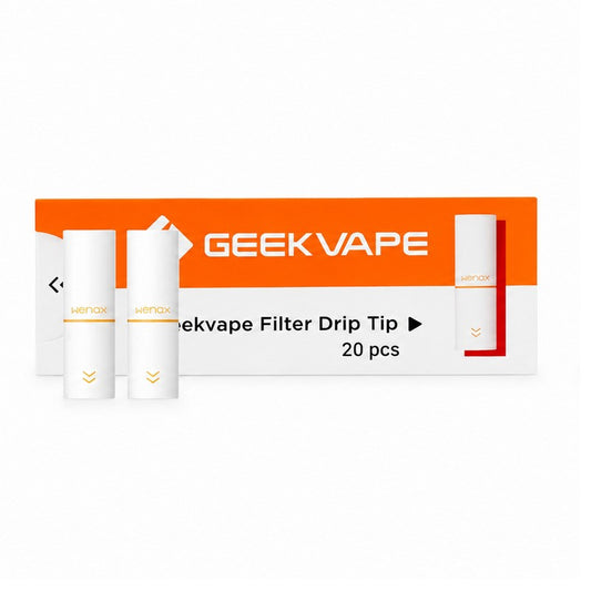 Geekvape Filter Drip Tip Ανταλλακτικά Φίλτρα 20τμχ