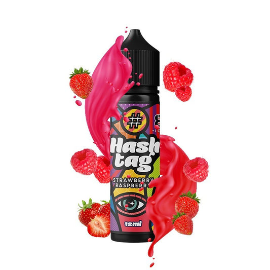 Hashtag - #08 Strawberry Raspberry (Ice) - Flavor Shot 12/60ml