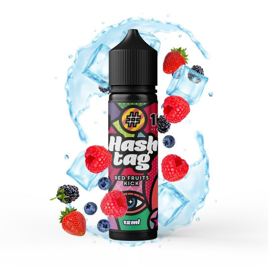 Hashtag - #10 Red Fruits Kick (Ice) - Flavor Shot 12/60ml