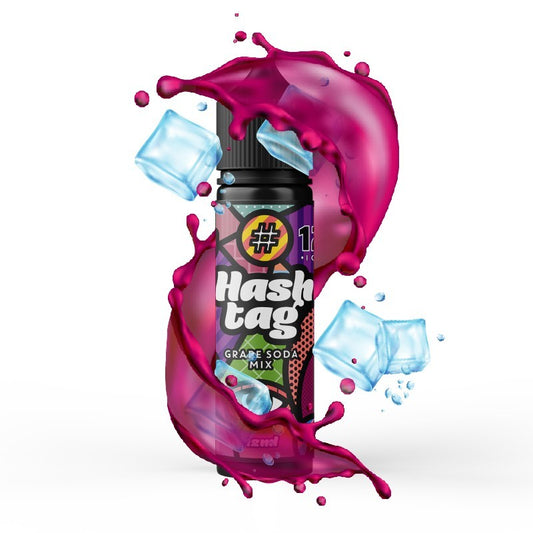 Hashtag - #12 Grape Soda Mix (Ice) - Flavor Shot 12/60ml