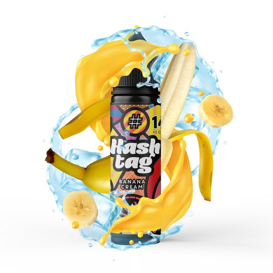 Hashtag - #14 Banana Cream (Ice) - Flavor Shot 12/60ml