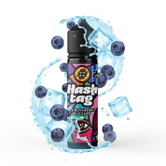 Hashtag - #21 Blueberry Blizzard (Ice) - Flavor Shot 12/60ml