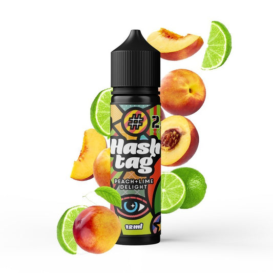 Hashtag - #24 Peach & Lime Delight (Ice) - Flavor Shot 12/60ml