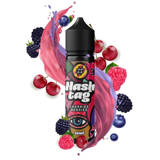 Hashtag - #31 Cherries Berries - Flavor Shot 12/60ml