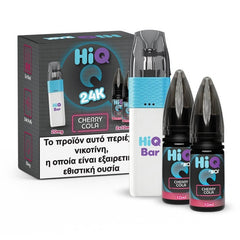 HiQ Bar 24K Refillable Disposable + 2x10ml 20mg - Cherry Cola