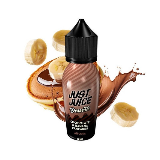 Just Juice Desserts - Chocolate Banana Pancakes - Flavor Shot 12/60ml