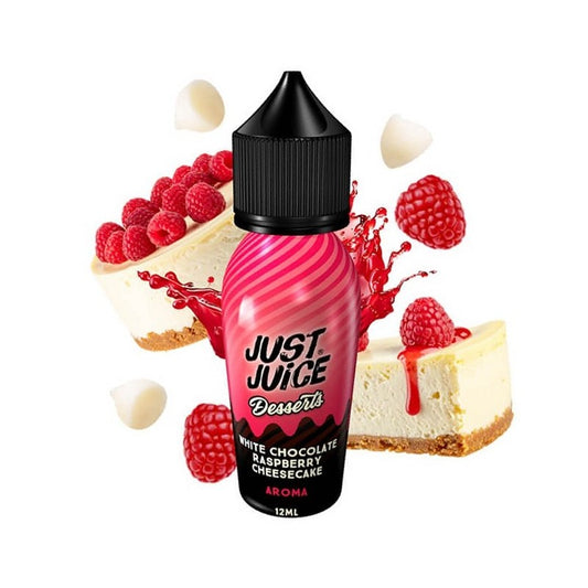 Just Juice Desserts - White Chocolate Raspberry Cheesecake - Flavor Shot 12/60ml