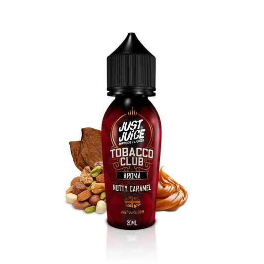 Just Juice Tobacco Club - Nutty Caramel - Flavor Shot 20/60ml