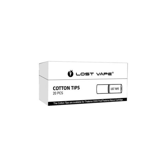 Lost Vape Cotton Tips Ανταλλακτικά Φίλτρα 20τμχ