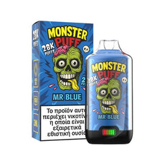 Monster Puff 28K 2ml + 2x10ml Disposable Kit 20mg - Mr Blue