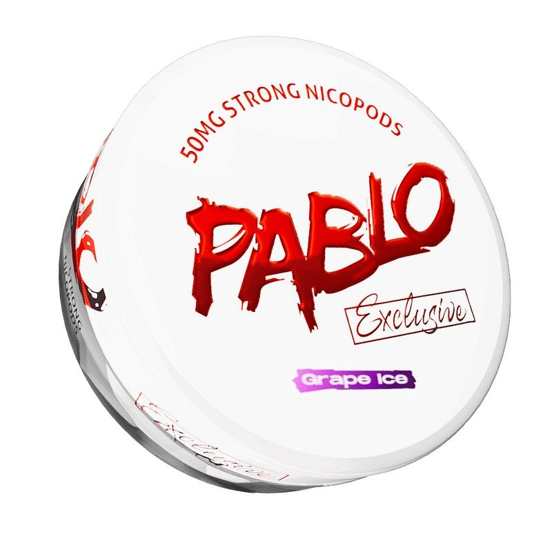 Pablo Nicopods Nicotine Pouches - Exclusive Grape Ice 50mg - 20τμχ