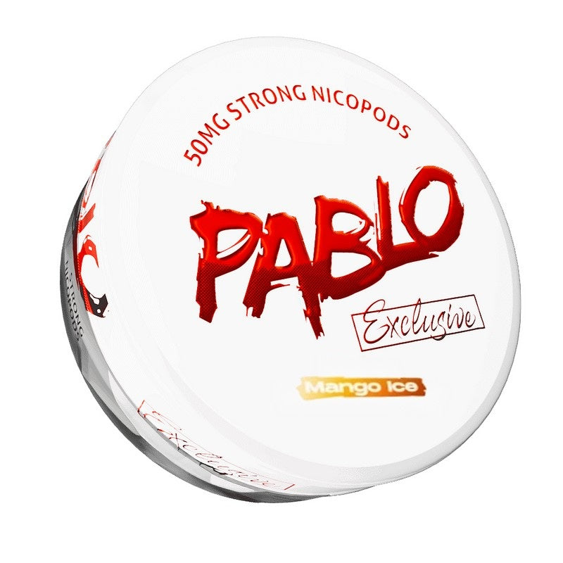 Pablo Nicopods Nicotine Pouches - Exclusive Mango Ice 50mg - 20τμχ