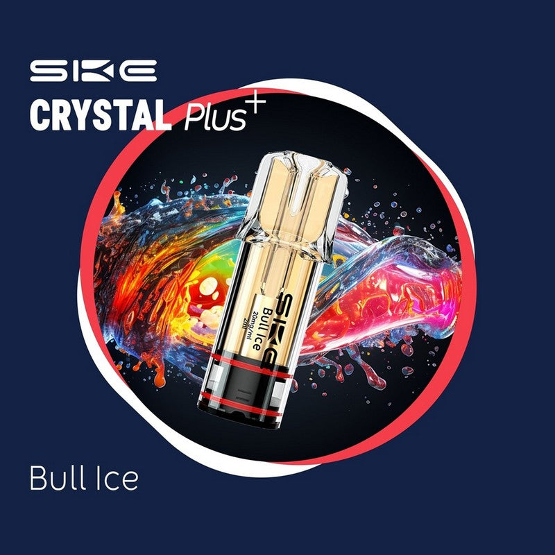 SKE Crystal Plus   2ml 20mg - Bull Ice - 1   SVM  Vape Shop
