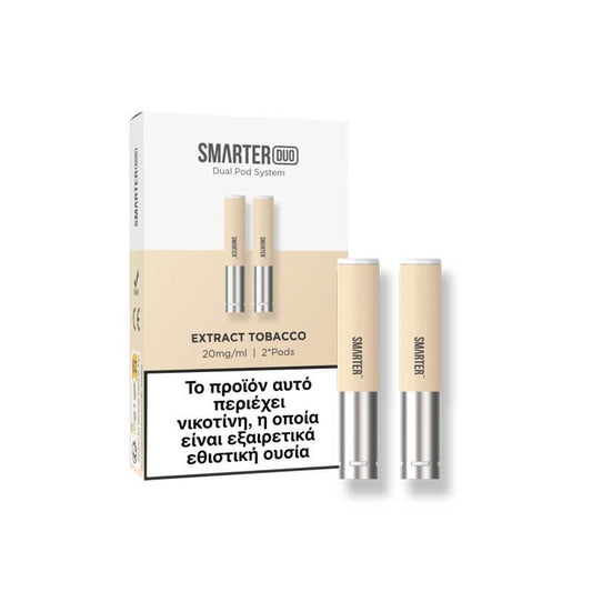 Smarter Duo Pod Προγεμισμένη Κάψουλα 1.2ml 20mg - Extract Tobacco - 2 Τεμάχια