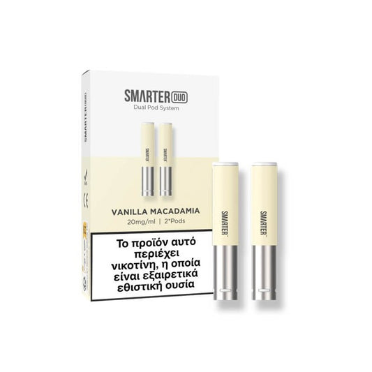 Smarter Duo Pod Προγεμισμένη Κάψουλα 1.2ml 20mg - Vanilla Macadamia - 2 Τεμάχια
