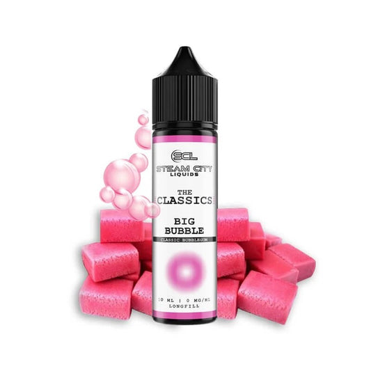 Steam City The Classics - Big Bubble - Flavor Shot 10/60ml