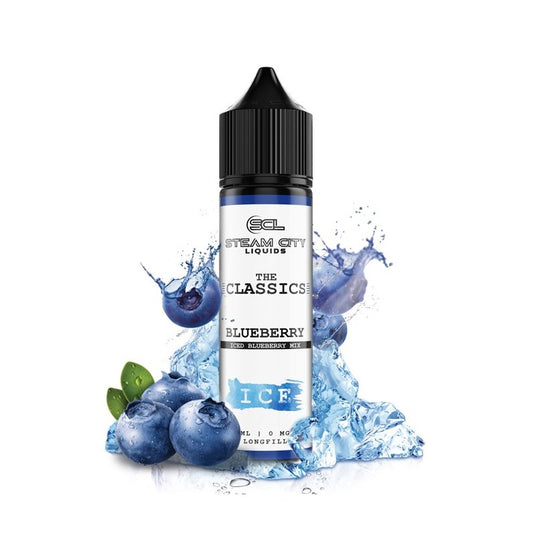 Steam City The Classics - Blueberry Ice - Flavor Shot 10/60ml