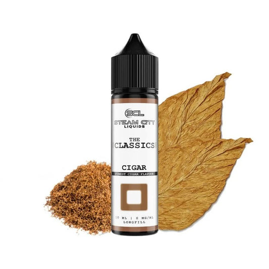 Steam City The Classics - Cigar - Flavor Shot 10/60ml