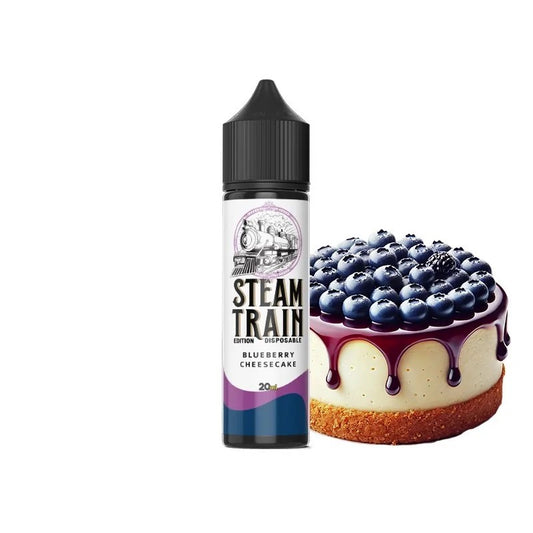Steam Train Disposable Edition - Blueberry Cheesecake - Flavor Shot 20/60ml