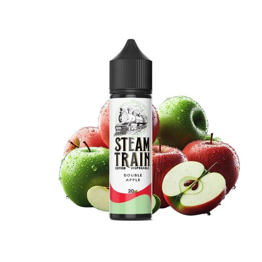 Steam Train Disposable Edition - Double Apple - Flavor Shot 20/60ml