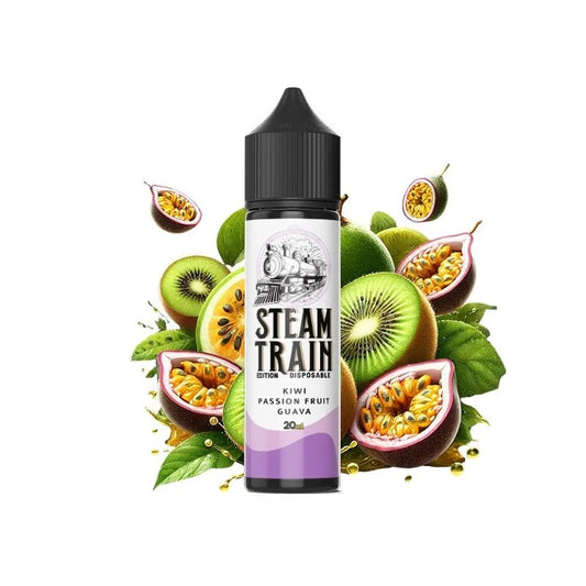 Steam Train Disposable Edition - Kiwi Passion Fruit Guava - Flavor Shot 20/60ml
