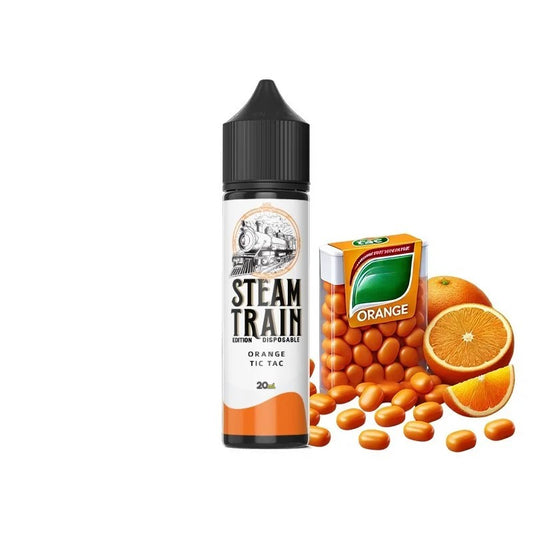 Steam Train Disposable Edition - Orange Tic-Tac - Flavor Shot 20/60ml