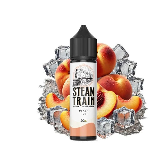 Steam Train Disposable Edition - Peach Ice - Flavor Shot 20/60ml