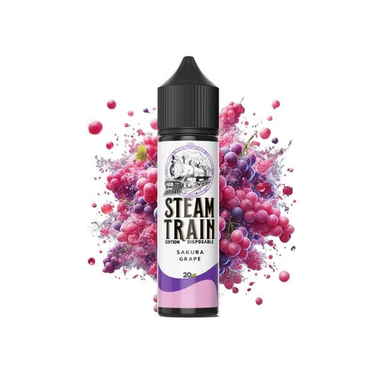 Steam Train Disposable Edition - Sakura Grape - Flavor Shot 20/60ml