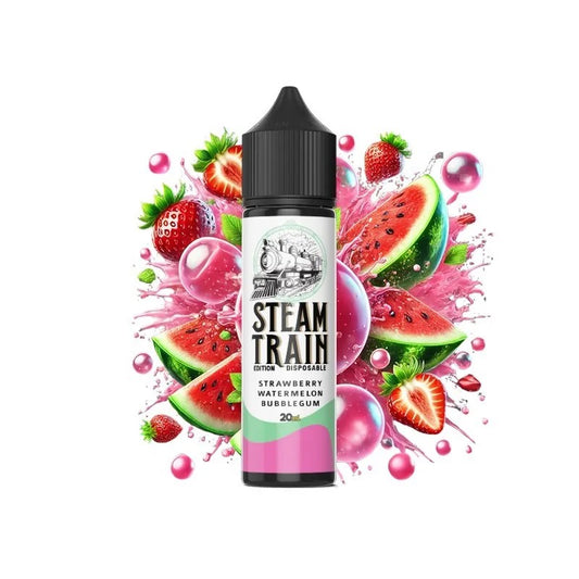 Steam Train Disposable Edition - Strawberry Watermelon Bubblegum - Flavor Shot 20/60ml