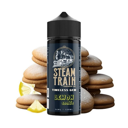 Steam Train Timekeeper Line - (Lemon Cookie) Timeless Gem - Flavor Shot 24/120ml