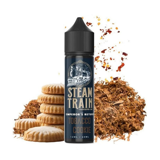 Steam Train Timekeeper Line - (Tobacco Cookie) Emperor's Return - Flavor Shot 12/60ml
