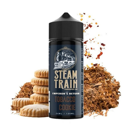 Steam Train Timekeeper Line - (Tobacco Cookie) Emperor's Return - Flavor Shot 24/120ml