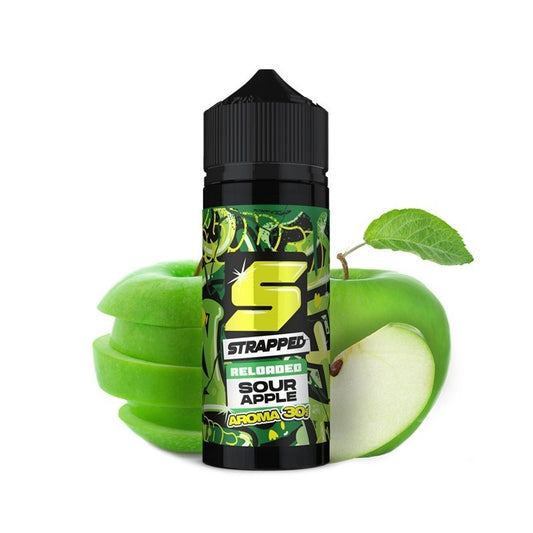 Strapped Reloaded - Sour Apple - Flavor Shot 30/120ml