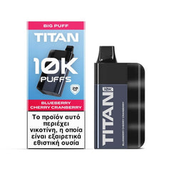 Titan 10k 8x2ml 10000 Puffs Disposable Kit 20mg - Blueberry Cherry Cranberry