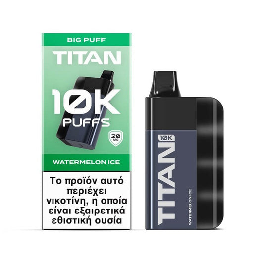 Titan 10k 8x2ml 10000 Puffs Disposable Kit 20mg - Watermelon Ice