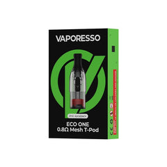 Vaporesso Eco One Ανταλλακτικό Pod 2ml 0.8ohm Mesh T-Pod - 1 Τεμάχιο