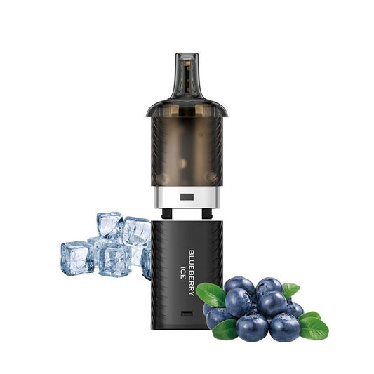 Vozol Vista Plug 2ml+10ml 10000 Puffs Prefilled Pod 20mg - Blueberry Ice