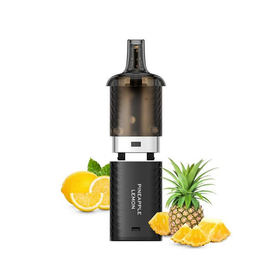 Vozol Vista Plug 2ml+10ml 10000 Puffs Prefilled Pod 20mg - Pineapple Lemon