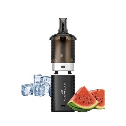 Vozol Vista Plug 2ml+10ml 10000 Puffs Prefilled Pod 20mg - Watermelon Ice