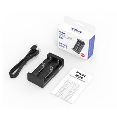 XTAR MC2 V2 Type-C 2x1A Φορτιστής Μπαταριών