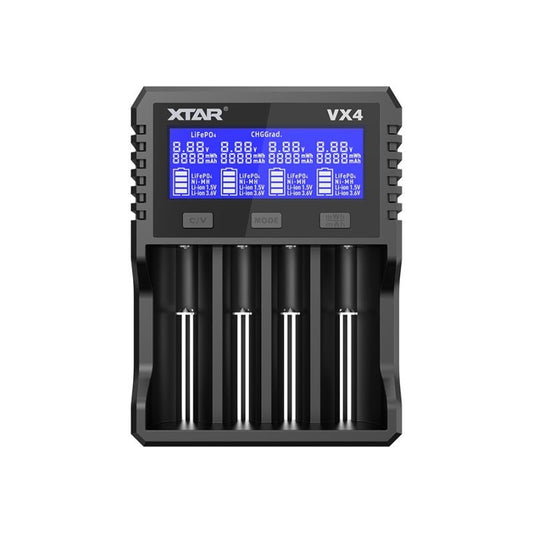XTAR Visible Mixer VX4 Set Φορτιστής Μπαταριών