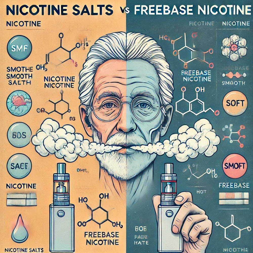 Nicotine Salts - Όλα όσα πρέπει να γνωρίζεις για την νικοτίνη αλάτων