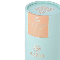 Estia - Θερμός Travel Flask Save The Aegean 750ml - Bermuda Green