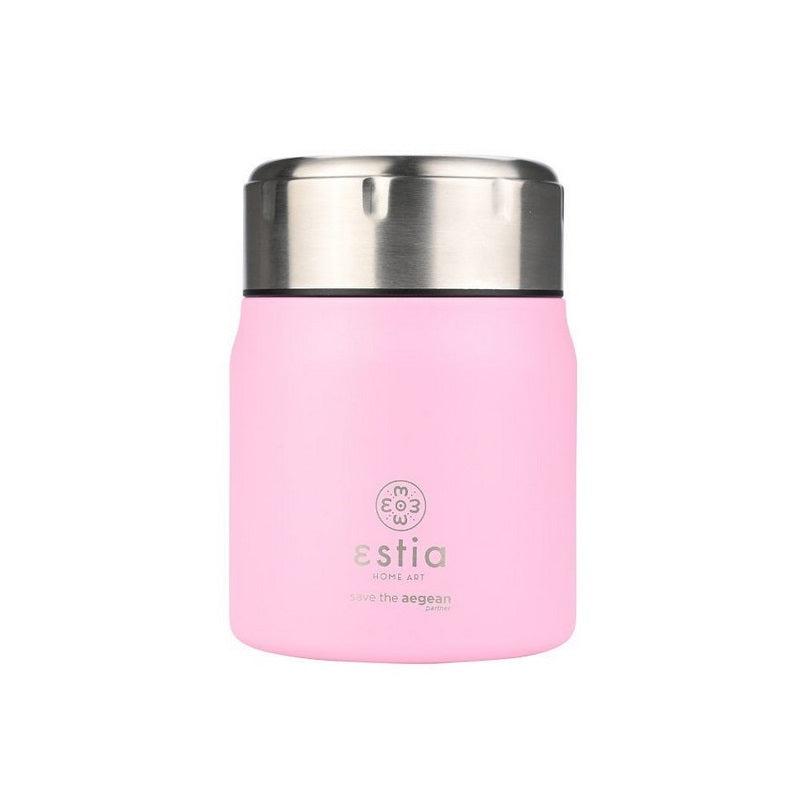 Estia - Φαγητοδοχείο Θερμός Lunch Pot Save The Aegean 0.5lt - Blossom Rose
