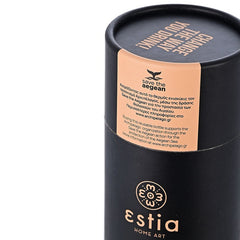 Estia - Θερμός Travel Flask Save The Aegean 500ml - Midnight Black