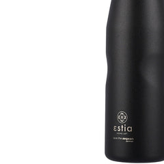 Estia - Θερμός Travel Flask Save The Aegean 750ml - Midnight Black