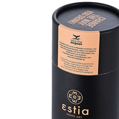 Estia - Θερμός Travel Flask Save The Aegean 750ml - Midnight Black