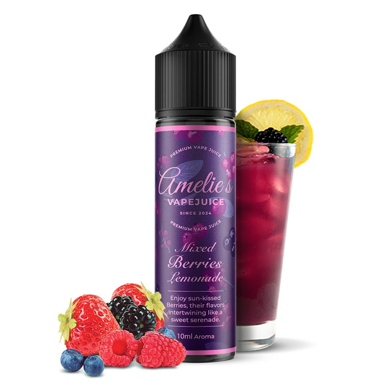 Amelies Vapejuice - Mixed Berries Lemonade - Flavor Shot 10/60ml