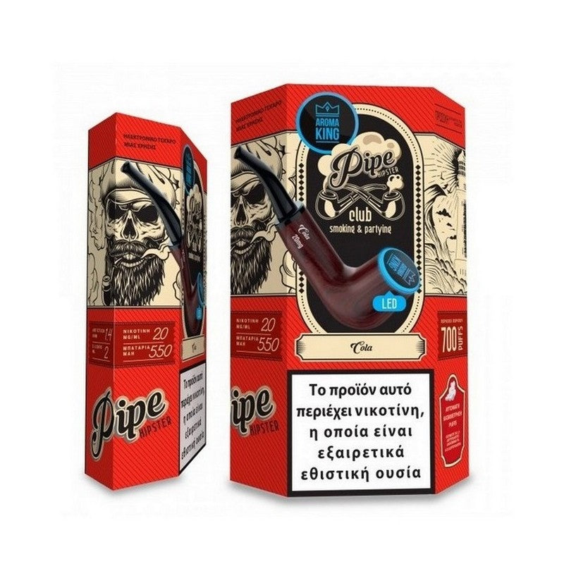 Aroma King Pipe 2ml 700 Puffs Disposable Kit 20mg - Cola