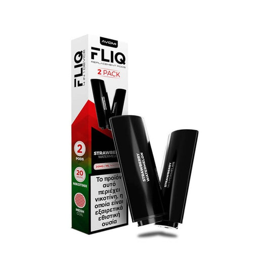 Avomi FLIQ Προγεμισμένη Κάψουλα 2ml 20mg - Strawberry Watermelon - 2 Τεμάχια
